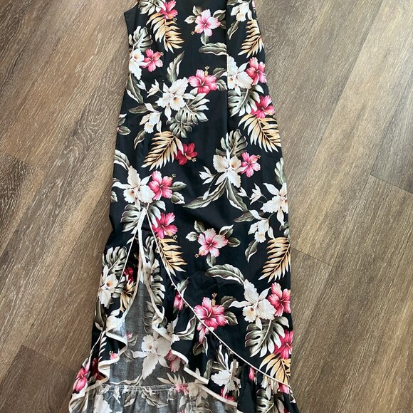 Jade Fashions Black Orchid Size XS Princess Hawaiian Dress - Picture 4 of 10